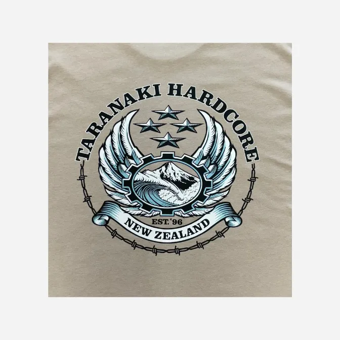 Mens Sailor Print T-Shirt - Mushroom