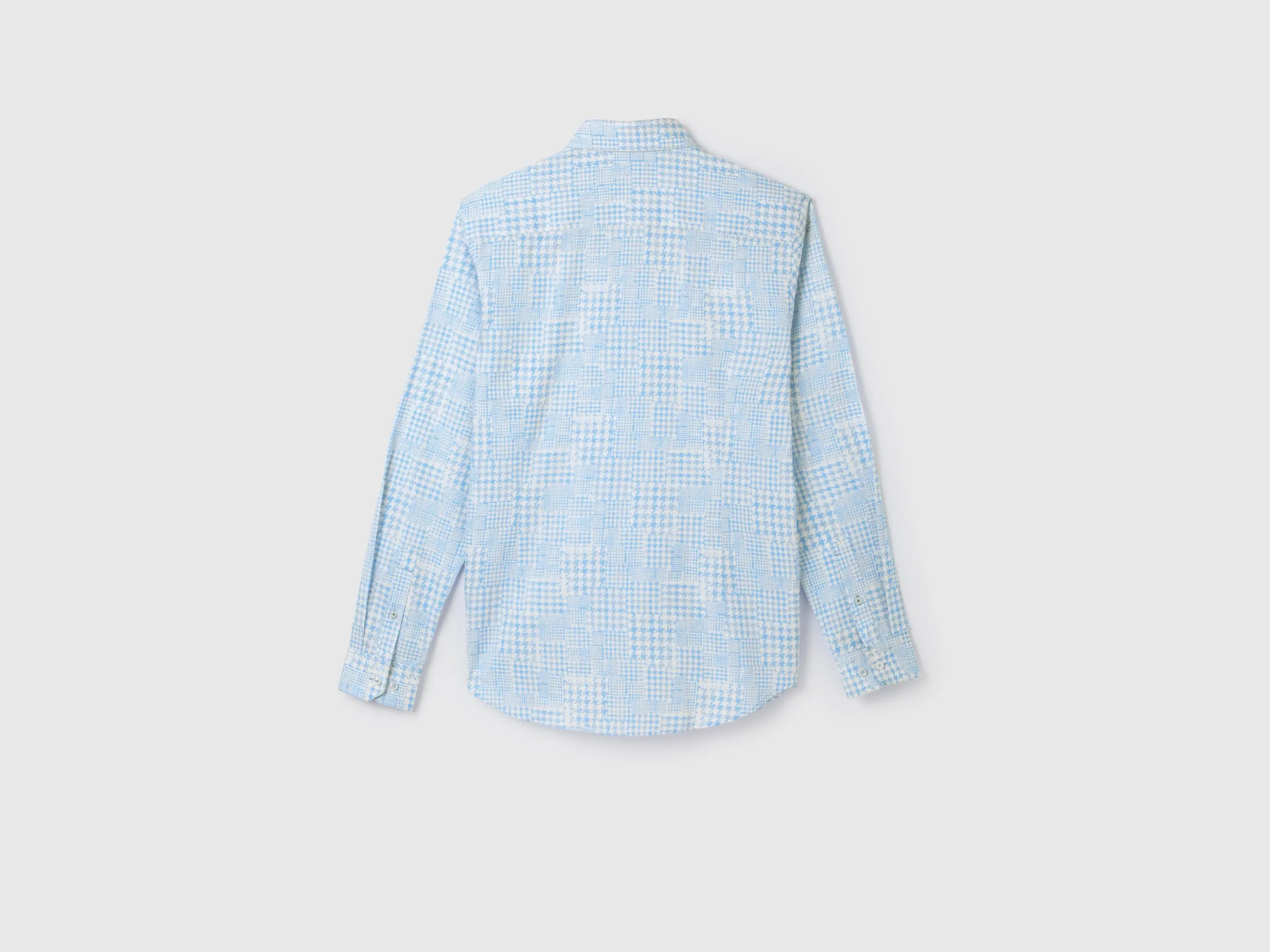 Men's Slim Fit Spread Collar Printed Shirts