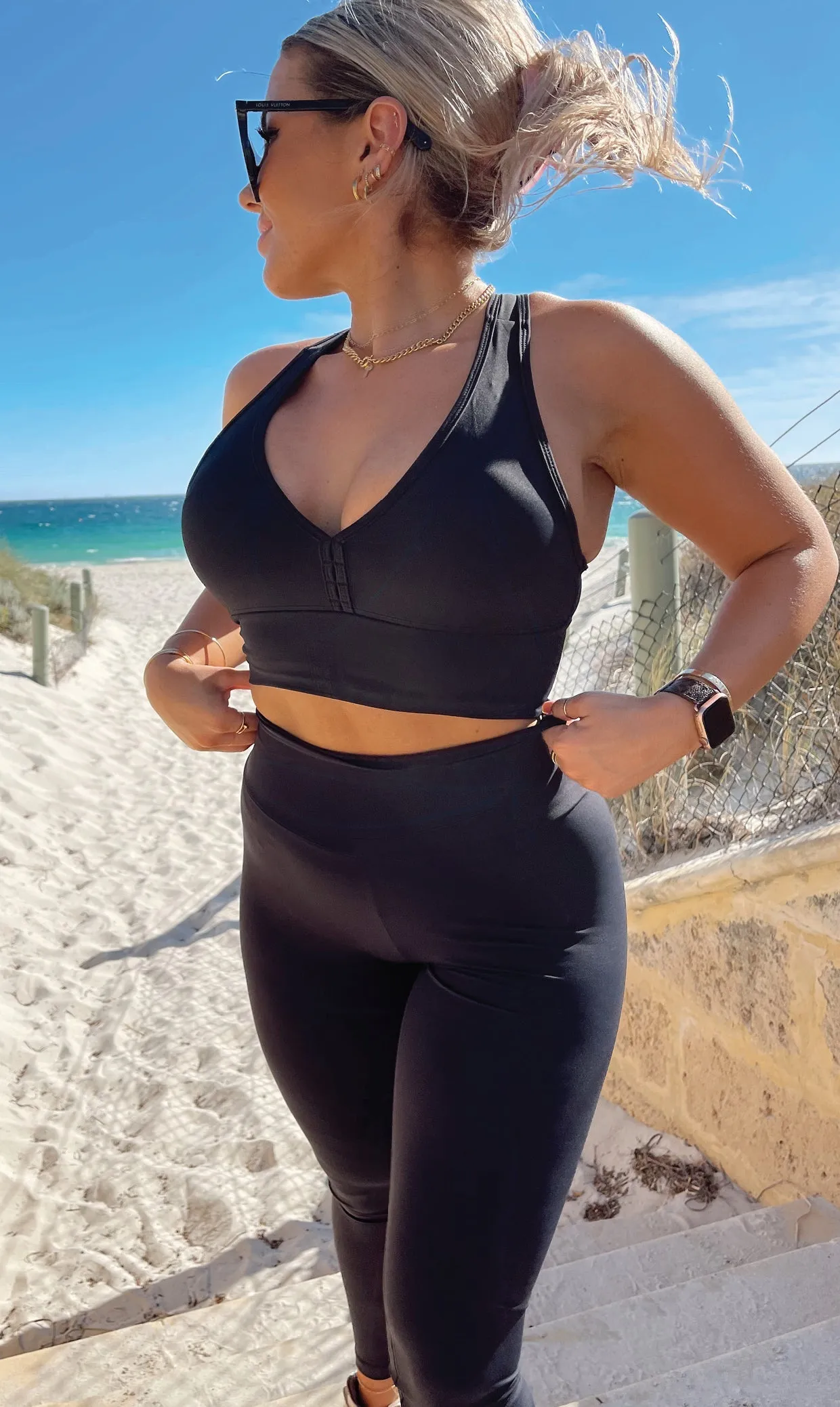 Midnight Body Luxe Scrunch Bum Leggings