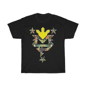 MP 3 Stars and Sun Floral Tee