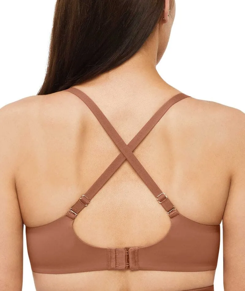 Nancy Ganz Revive Smooth Full Cup Contour Bra - Cocoa