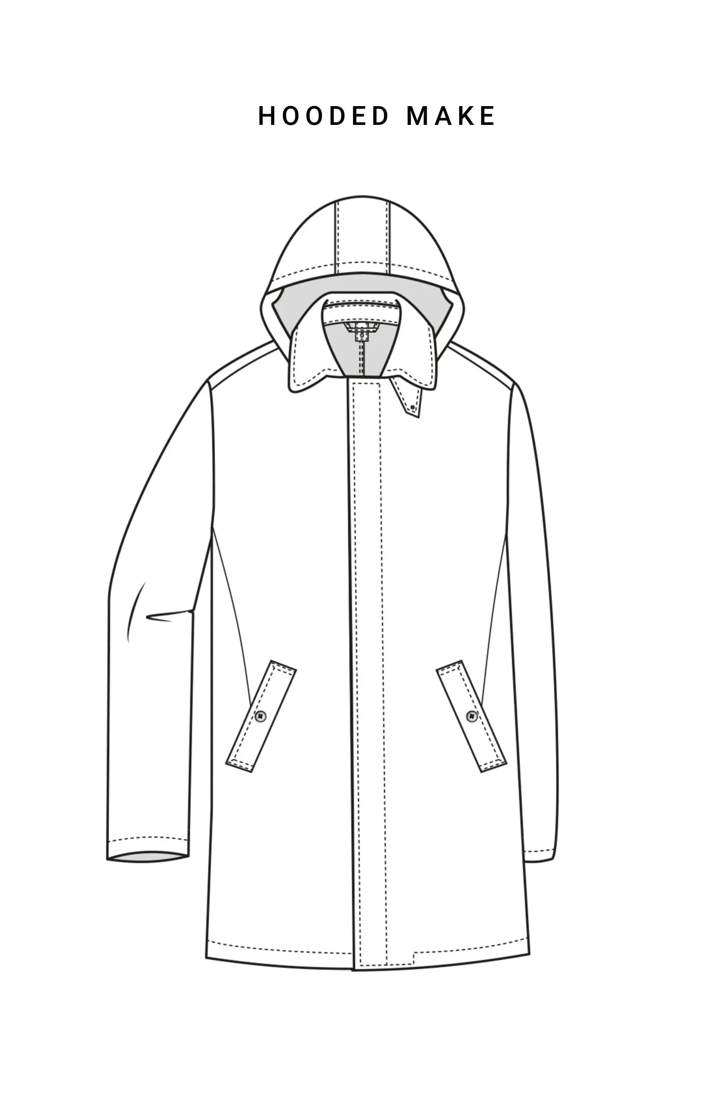 Olmetex Deep Dark Green Stretch Bonded Water-Repellent Tech Wool