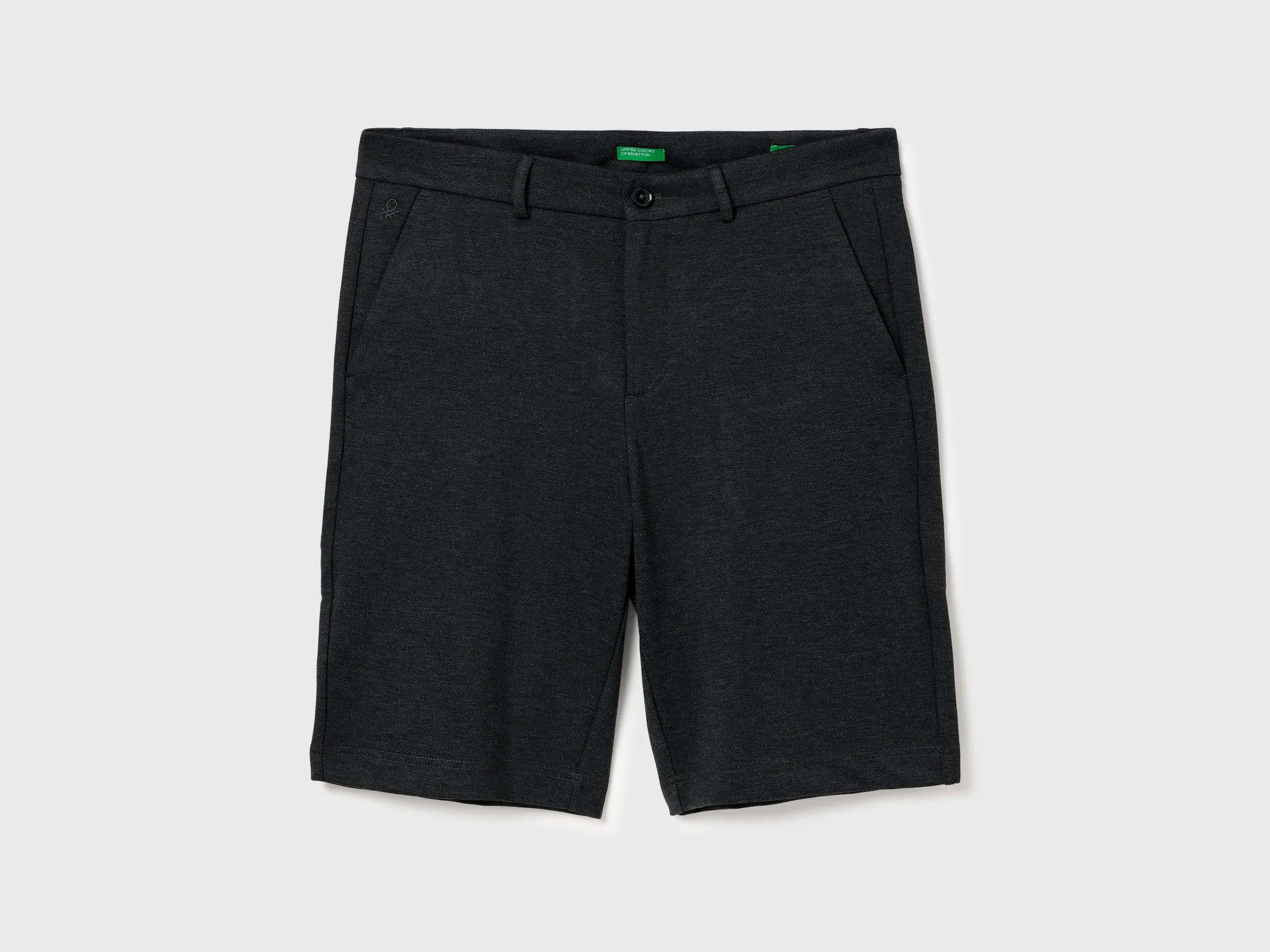 Patterned Slim Fit Shorts