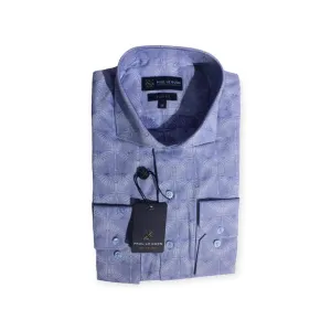 Paul Le Guen Floral Blue Shirt