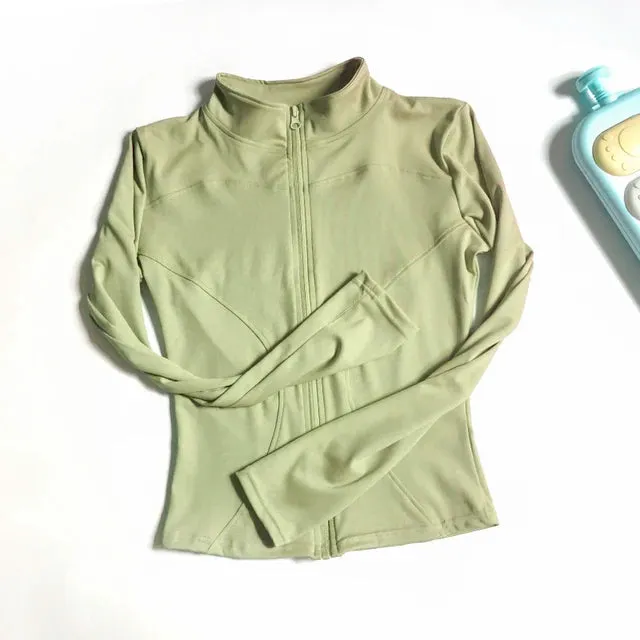 Peeli Long Sleeve Sports Jacket – Comfortable & Stylish Activewear for Women