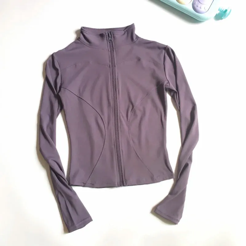 Peeli Long Sleeve Sports Jacket – Comfortable & Stylish Activewear for Women