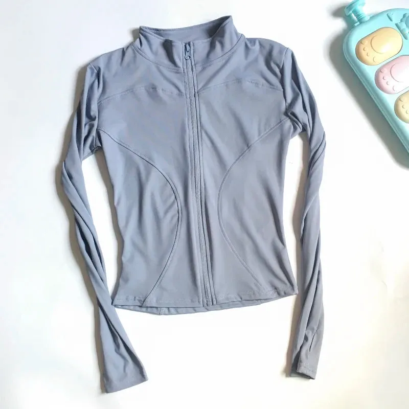 Peeli Long Sleeve Sports Jacket – Comfortable & Stylish Activewear for Women