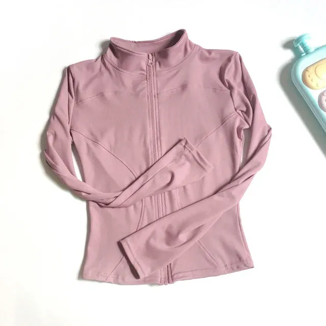 Peeli Long Sleeve Sports Jacket – Comfortable & Stylish Activewear for Women
