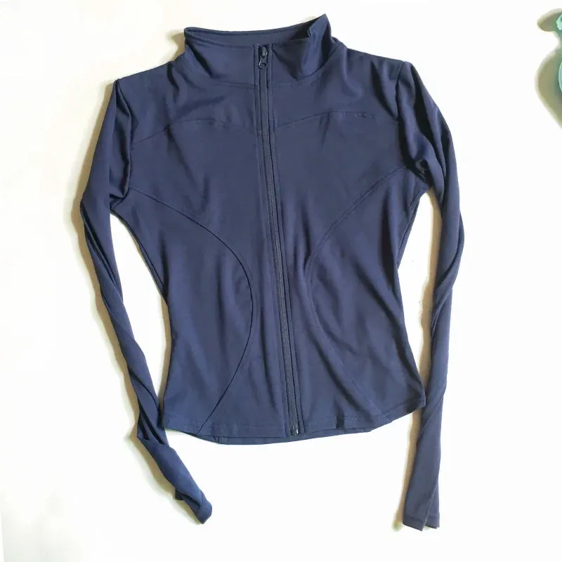 Peeli Long Sleeve Sports Jacket – Comfortable & Stylish Activewear for Women