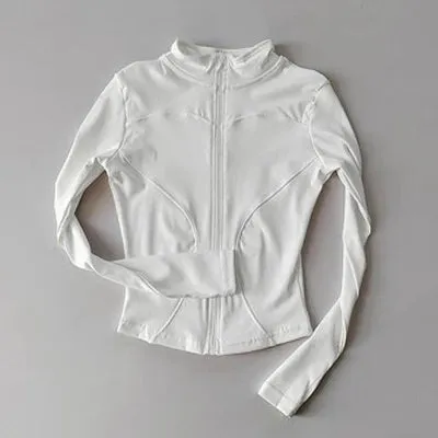 Peeli Long Sleeve Sports Jacket – Comfortable & Stylish Activewear for Women