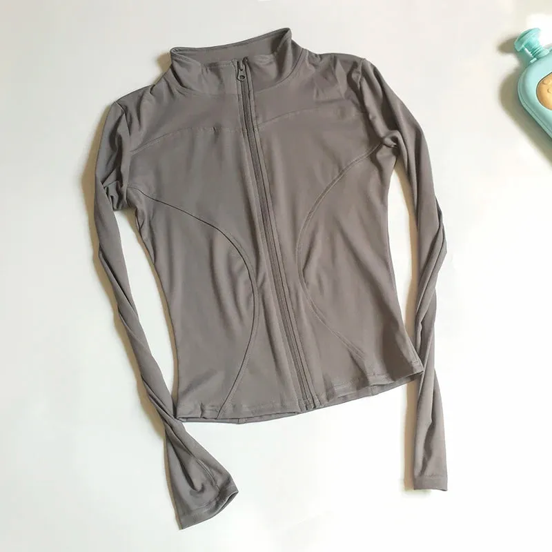 Peeli Long Sleeve Sports Jacket – Comfortable & Stylish Activewear for Women
