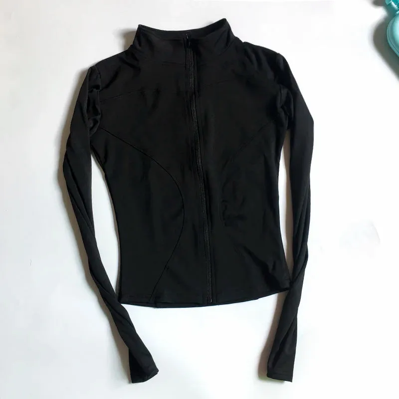 Peeli Long Sleeve Sports Jacket – Comfortable & Stylish Activewear for Women