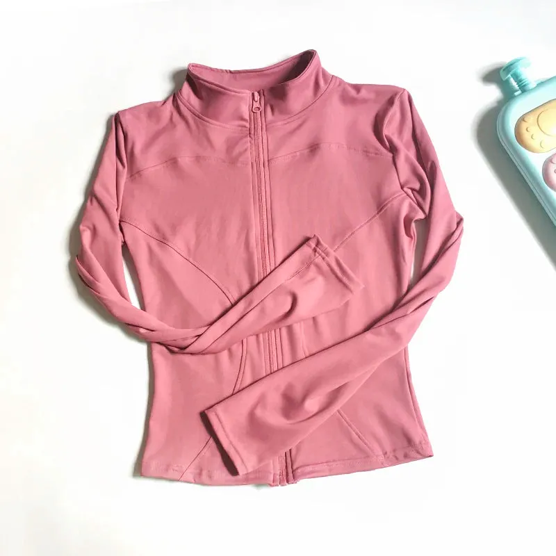 Peeli Long Sleeve Sports Jacket – Comfortable & Stylish Activewear for Women