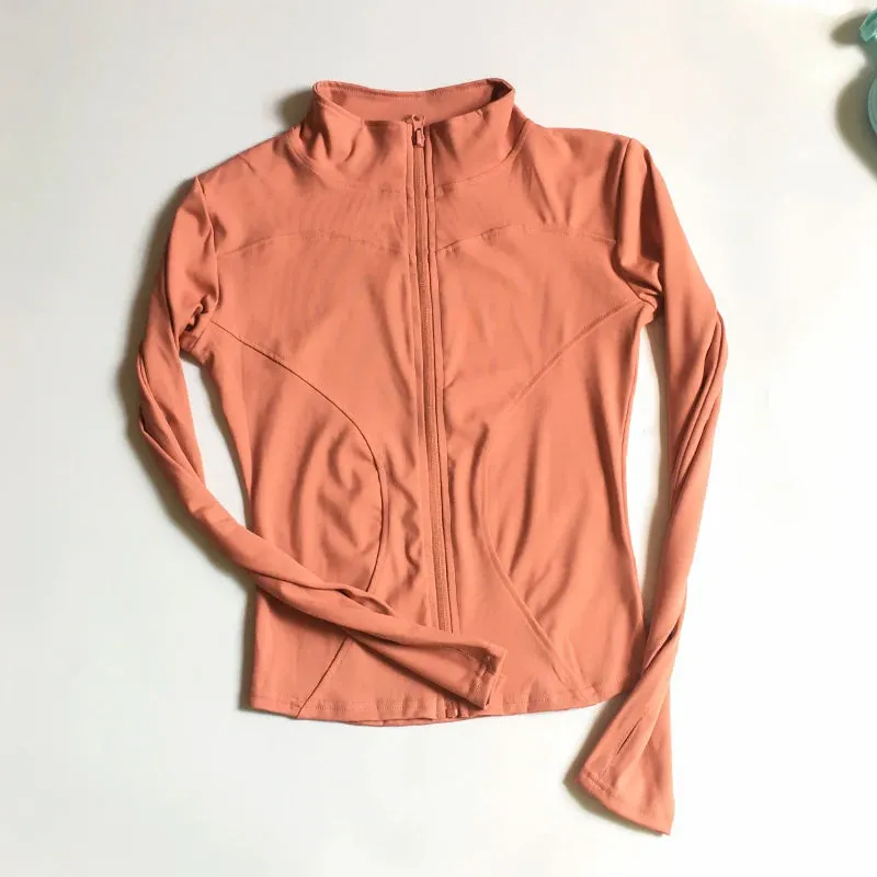 Peeli Long Sleeve Sports Jacket – Comfortable & Stylish Activewear for Women