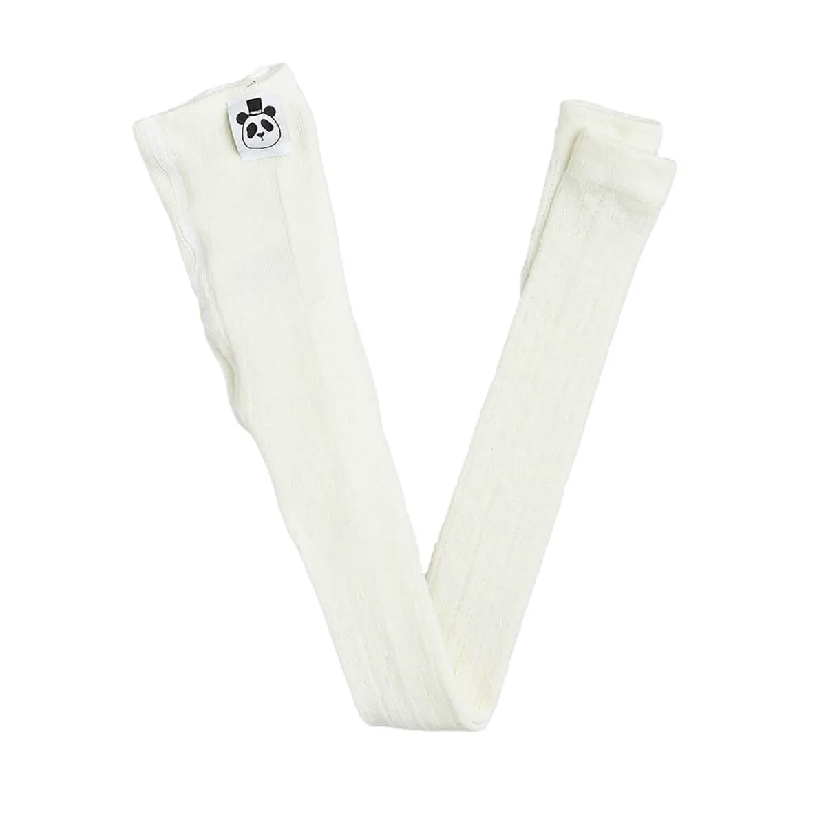 Pointelle Leggings - mit Lochmuster aus Bio Baumwolle