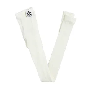 Pointelle Leggings - mit Lochmuster aus Bio Baumwolle