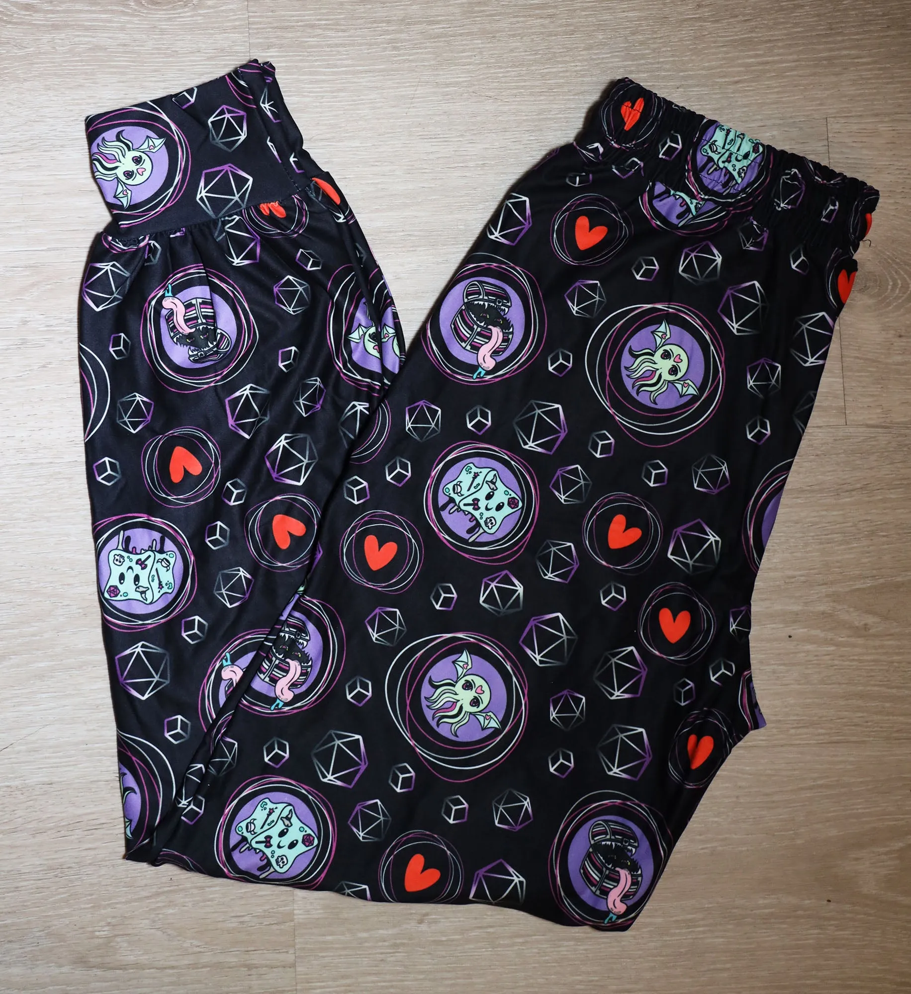 Pride Joggers Asexual - SIZE: S/M (small/medium)