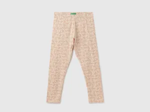 Printed Regular Fit High Rise Leggings