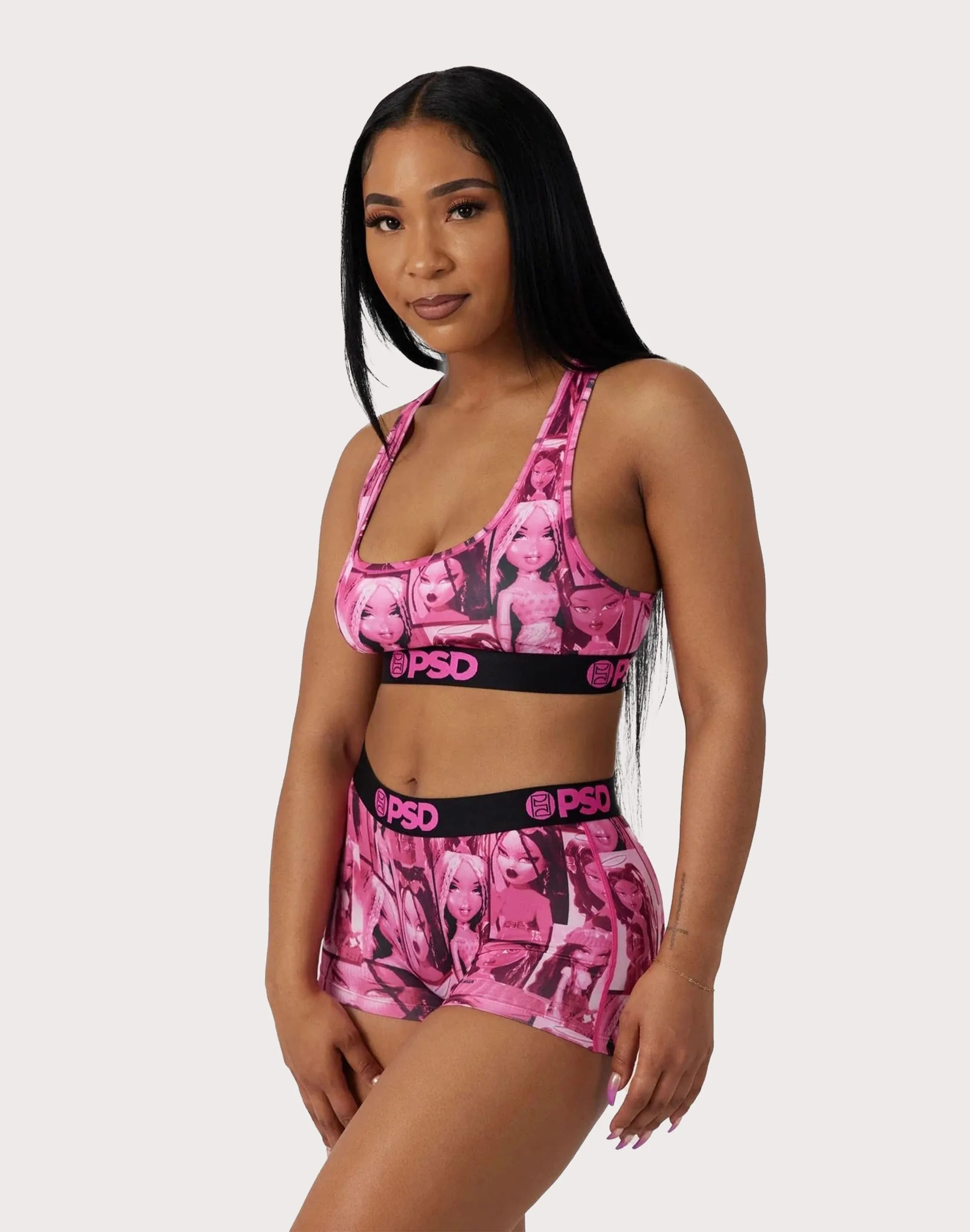 Psd Underwear Bratz Collage Sports Bra
