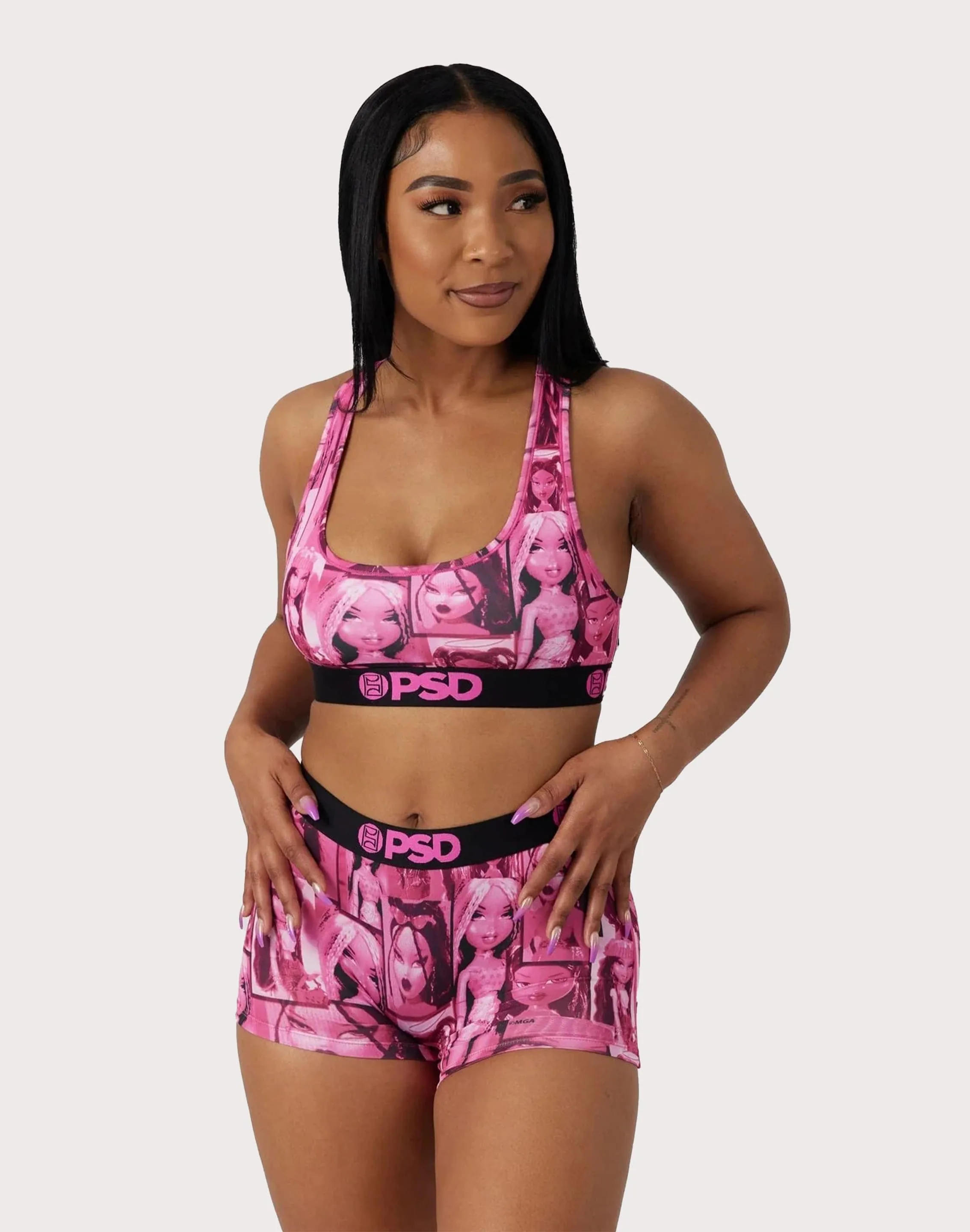 Psd Underwear Bratz Collage Sports Bra