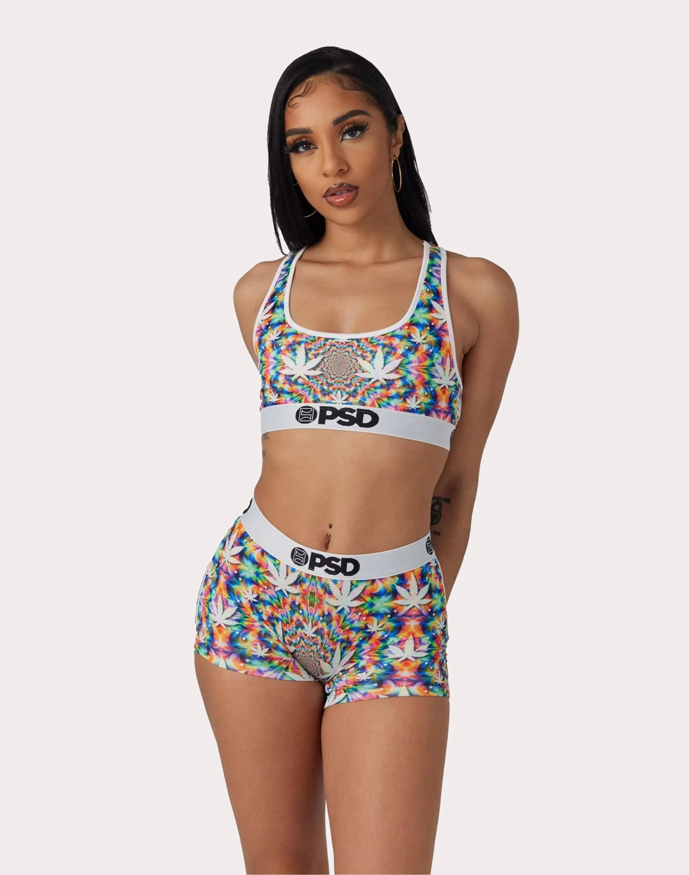 Psd Underwear Kaleidosmoke Sports Bra