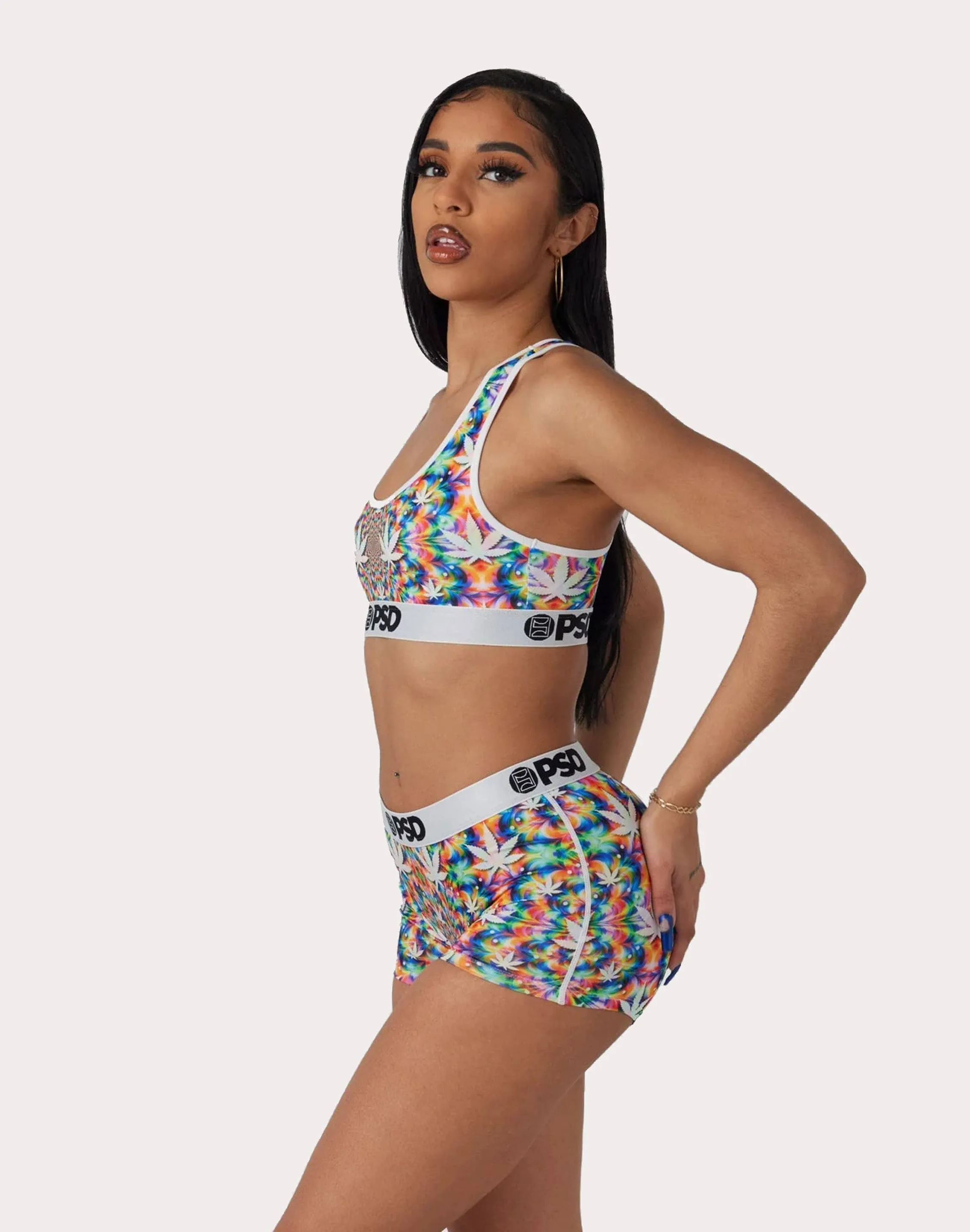 Psd Underwear Kaleidosmoke Sports Bra