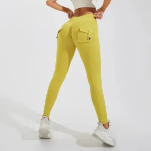 Push Up Sports Leggings with Pocket