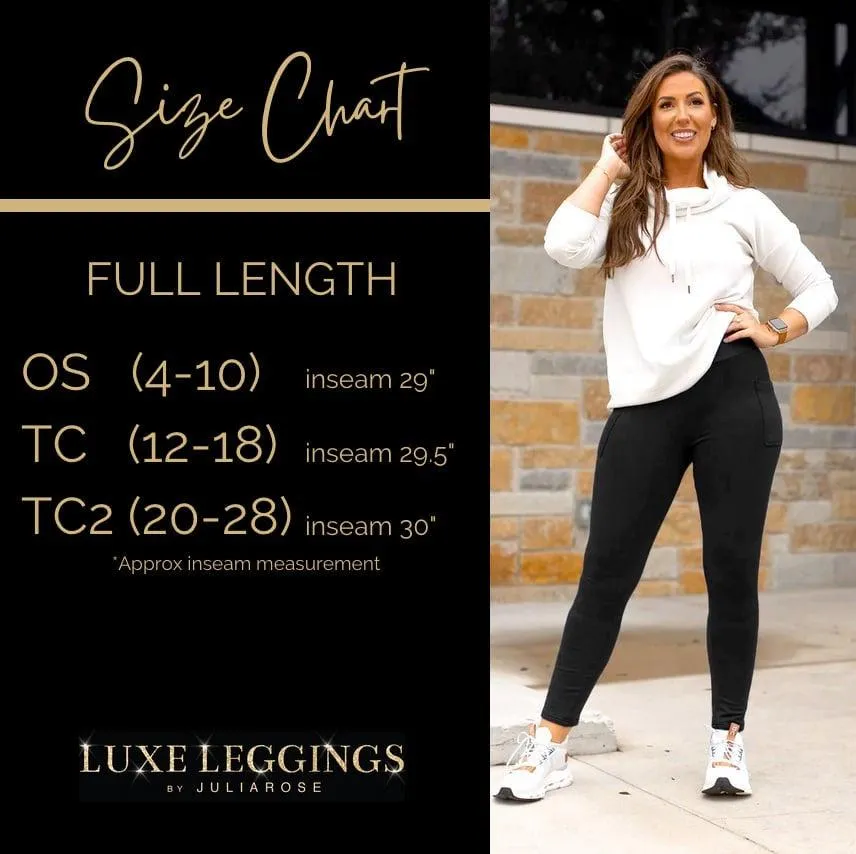 Ready to Ship | BLACK FULL LENGTH Leggings with POCKET*