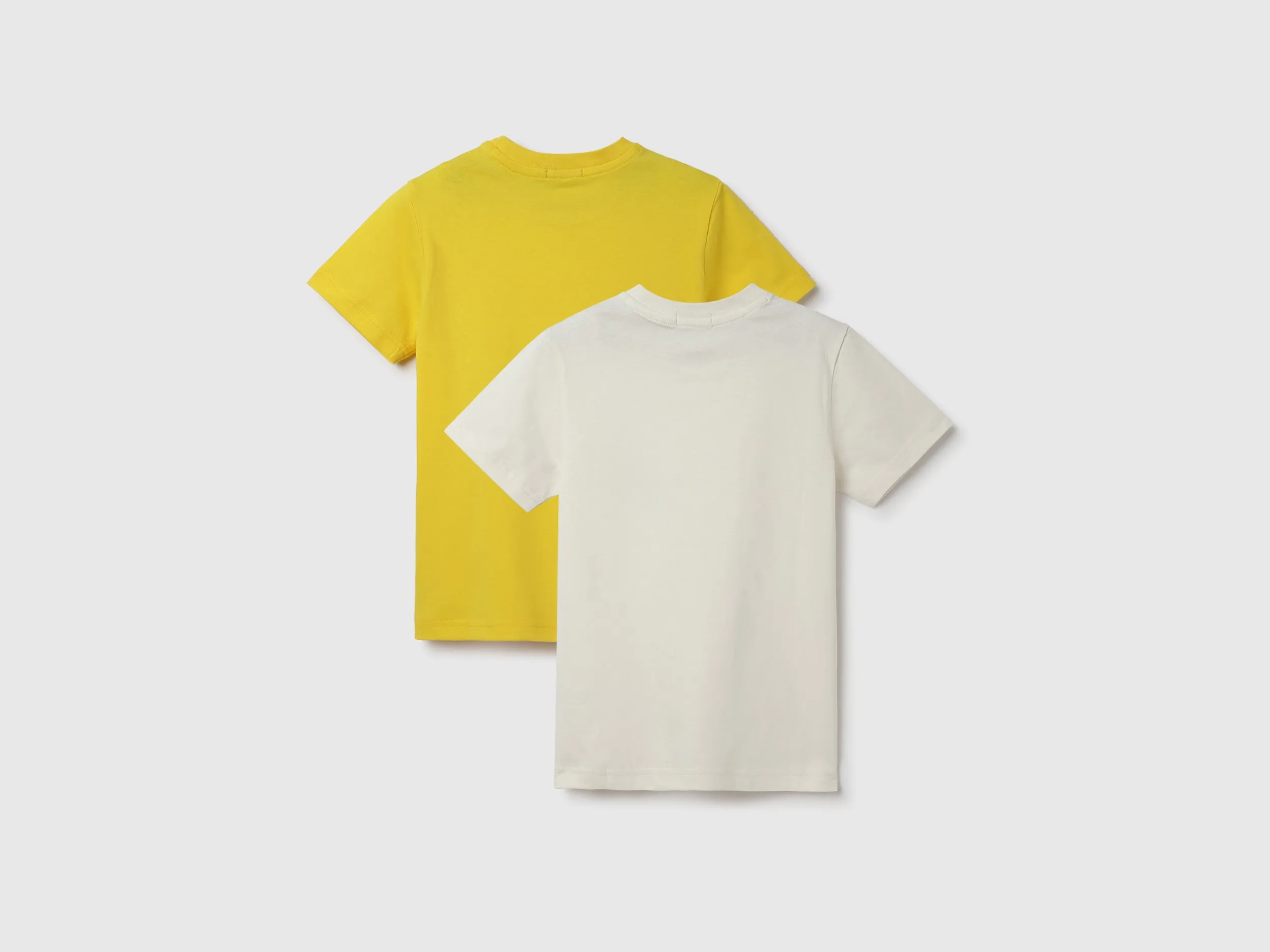 Regular Fit Crew Neck Printed Pack of 2 T-Shirts