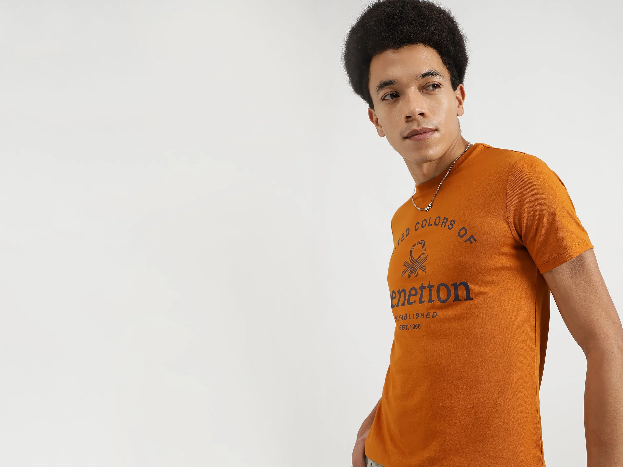 Regular Fit Round Neck Printed T-Shirts