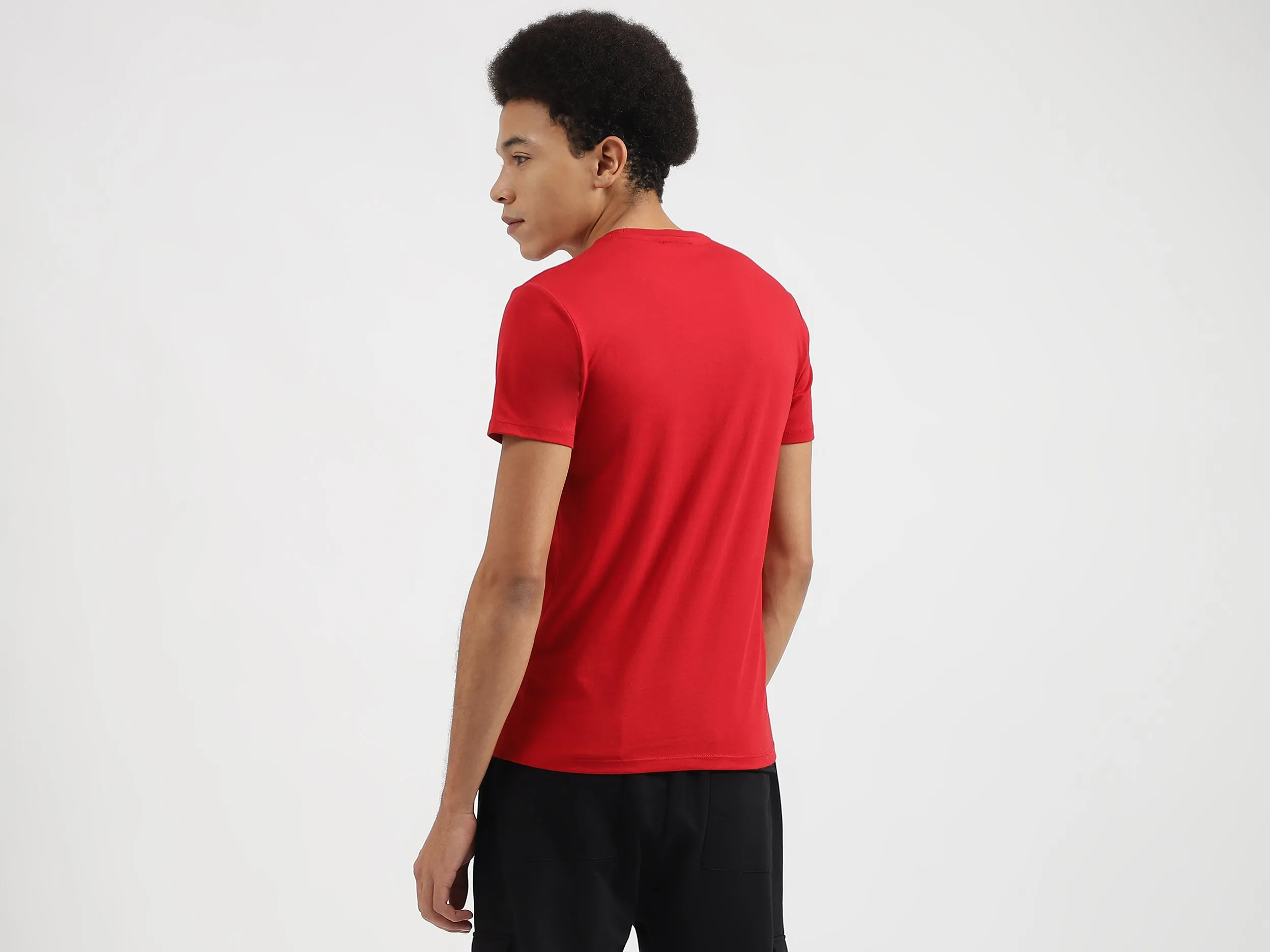 Regular Fit Round Neck Printed T-Shirts