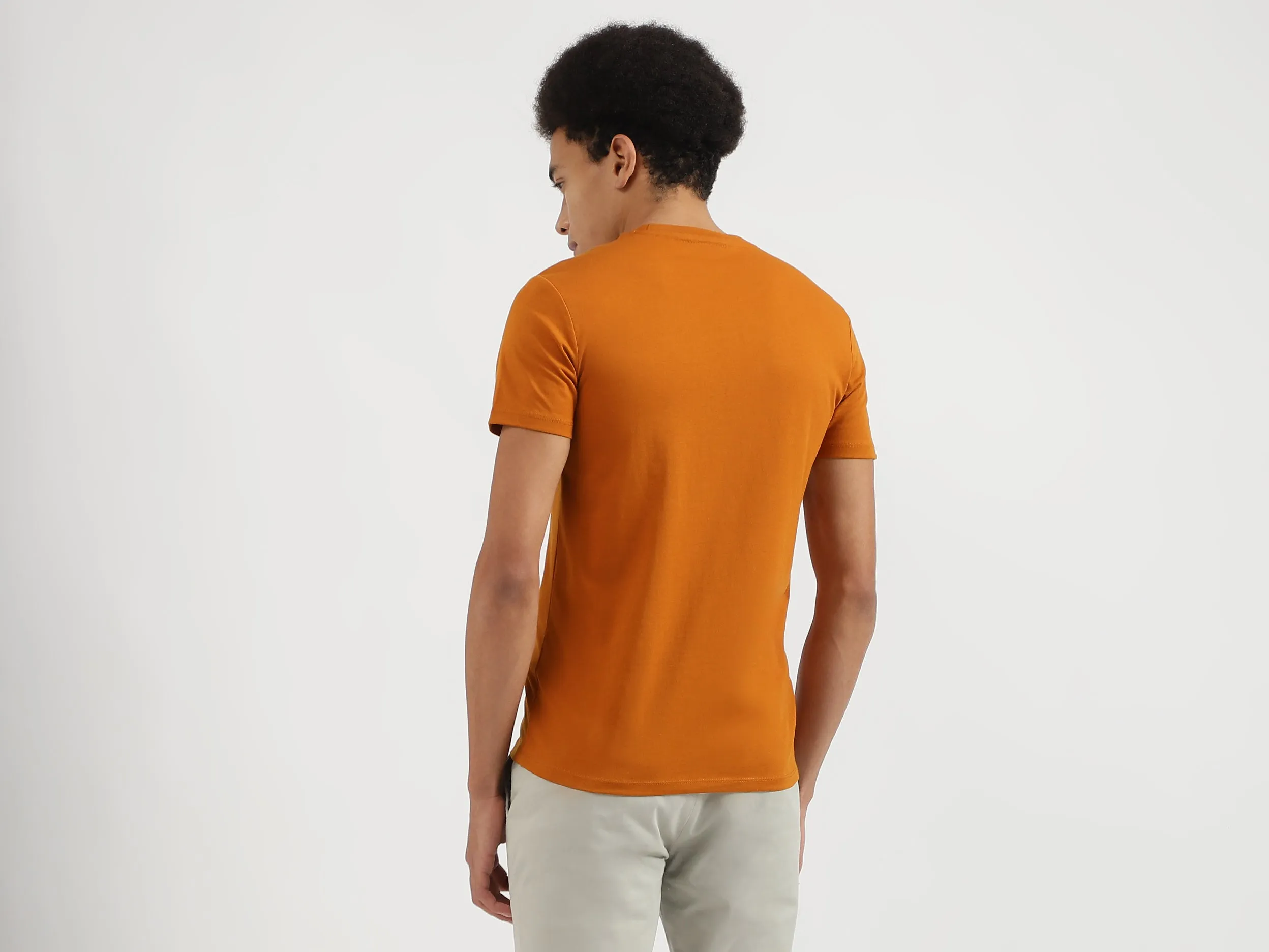 Regular Fit Round Neck Printed T-Shirts