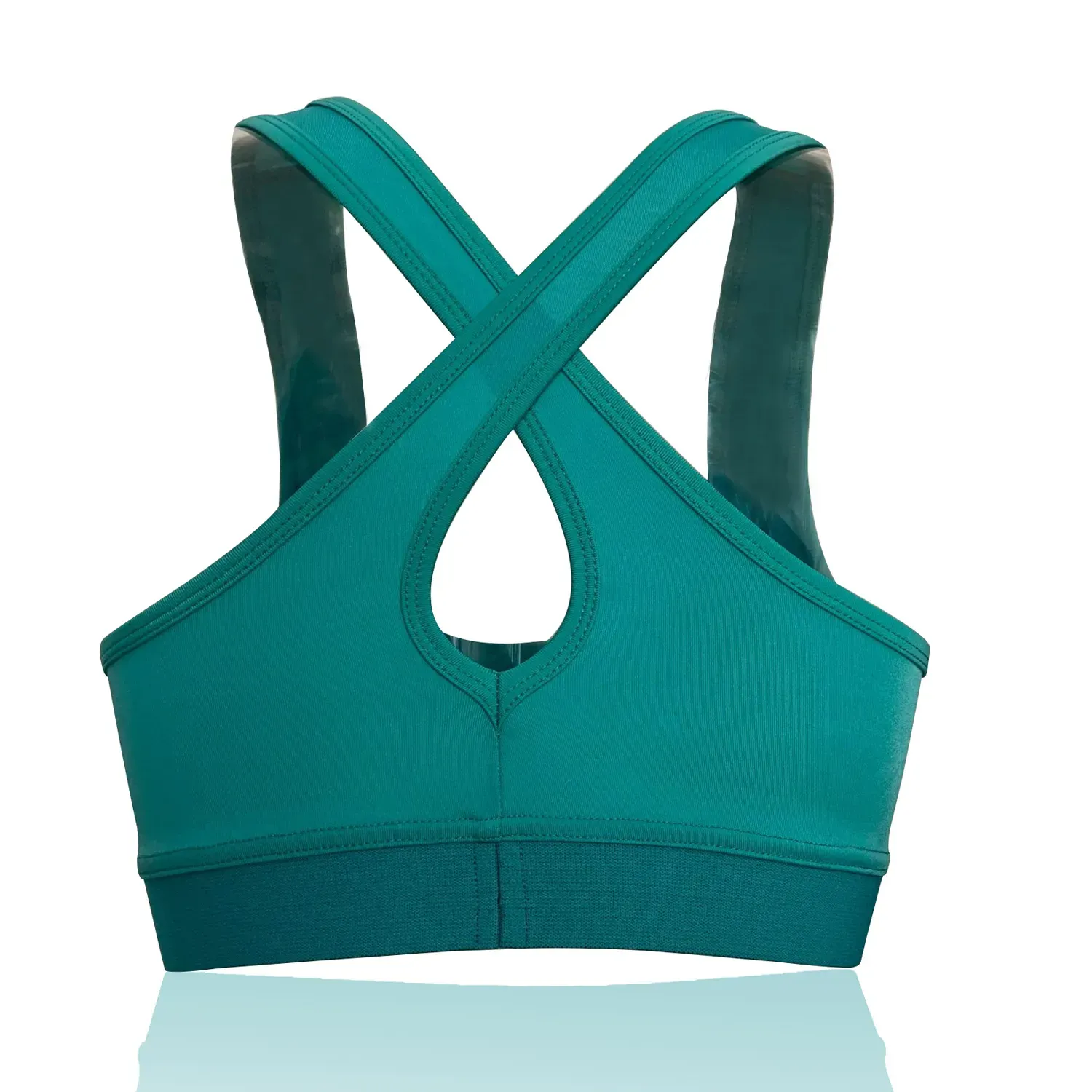 Revive Scoop Neck Racerback Cutout Sports Bra
