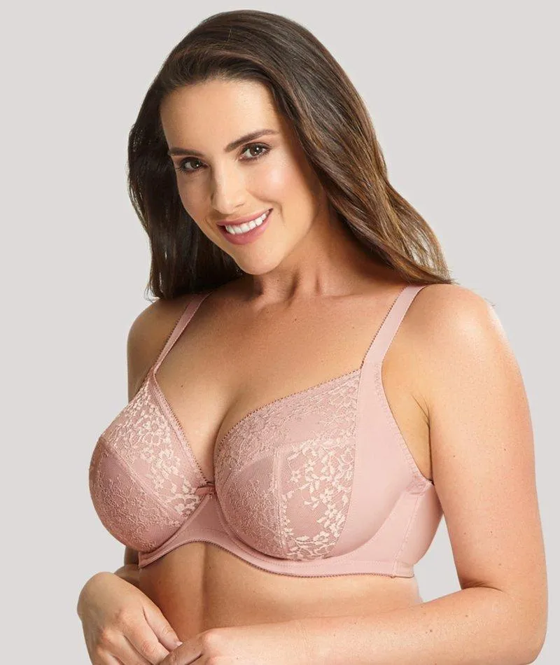 Sculptresse Roxie Plunge Underwired Bra - Misty Rose