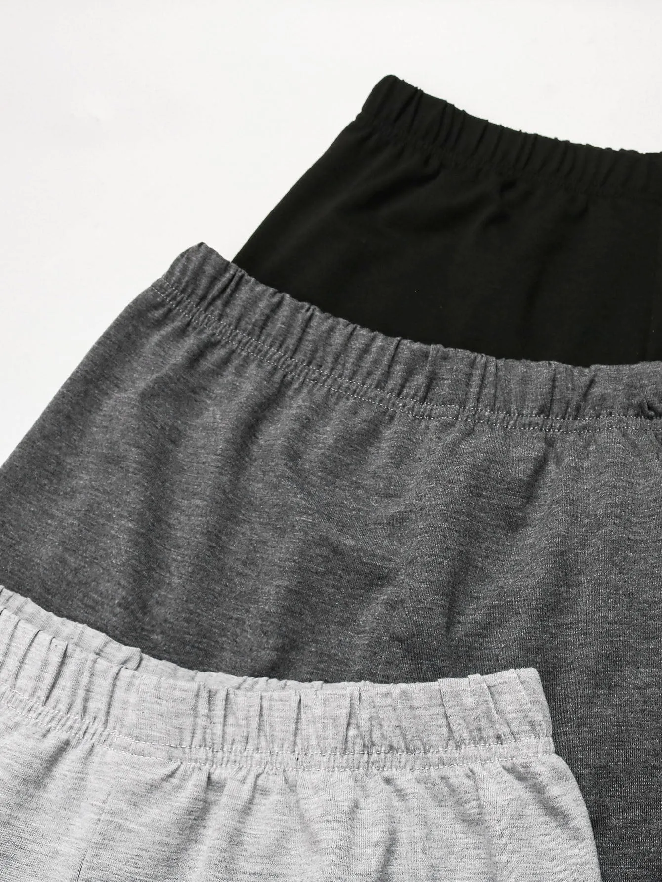 Shorts Biker Unicolor de Cintura Elástica en Cherry Vibes