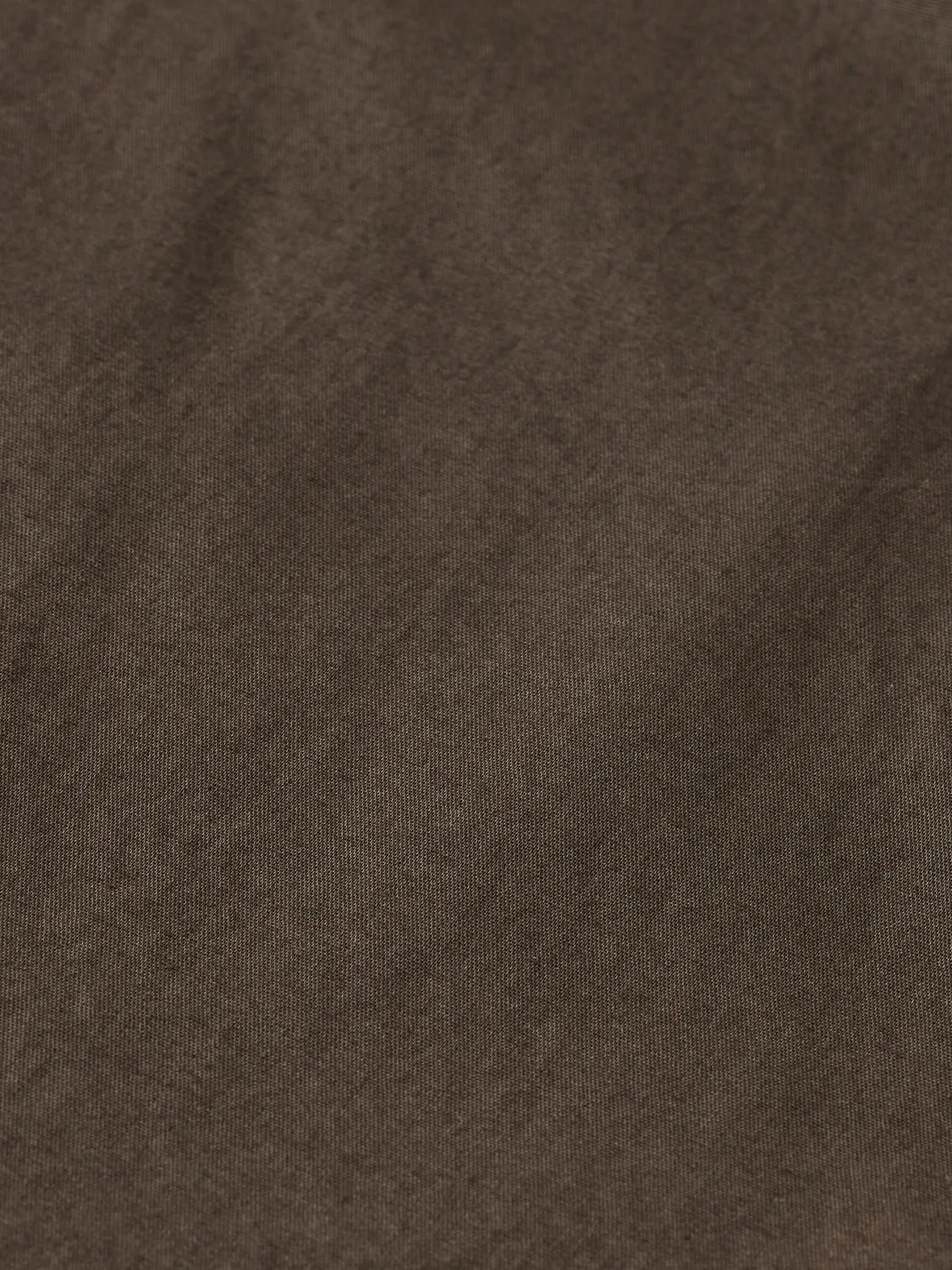 Slim Fit Poplin Shirt - Coffee