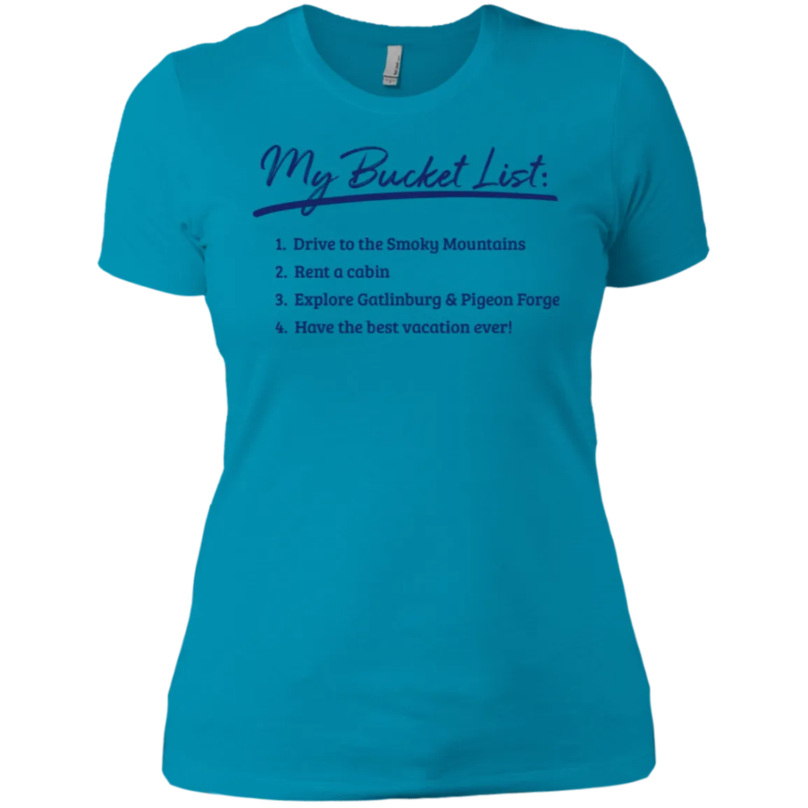 Smokies Bucket List - Women's Tee
