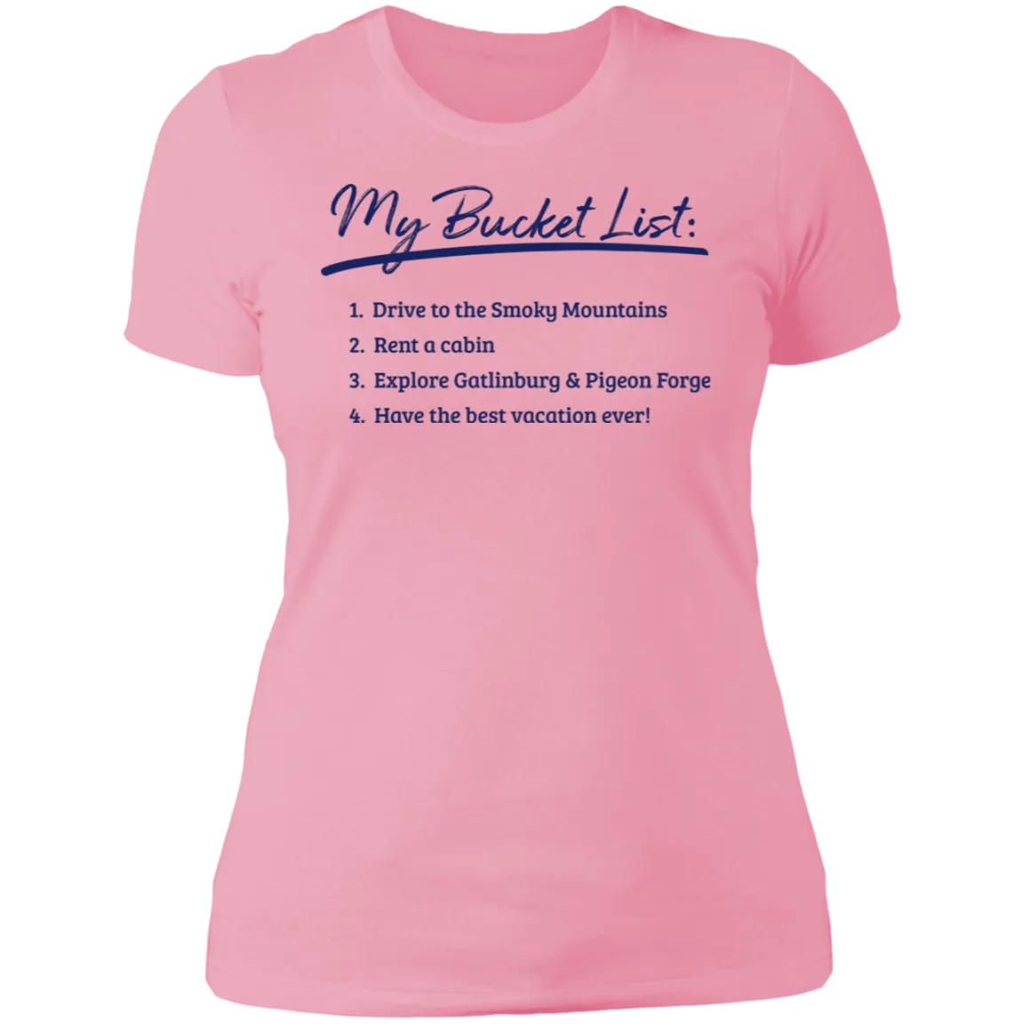 Smokies Bucket List - Women's Tee