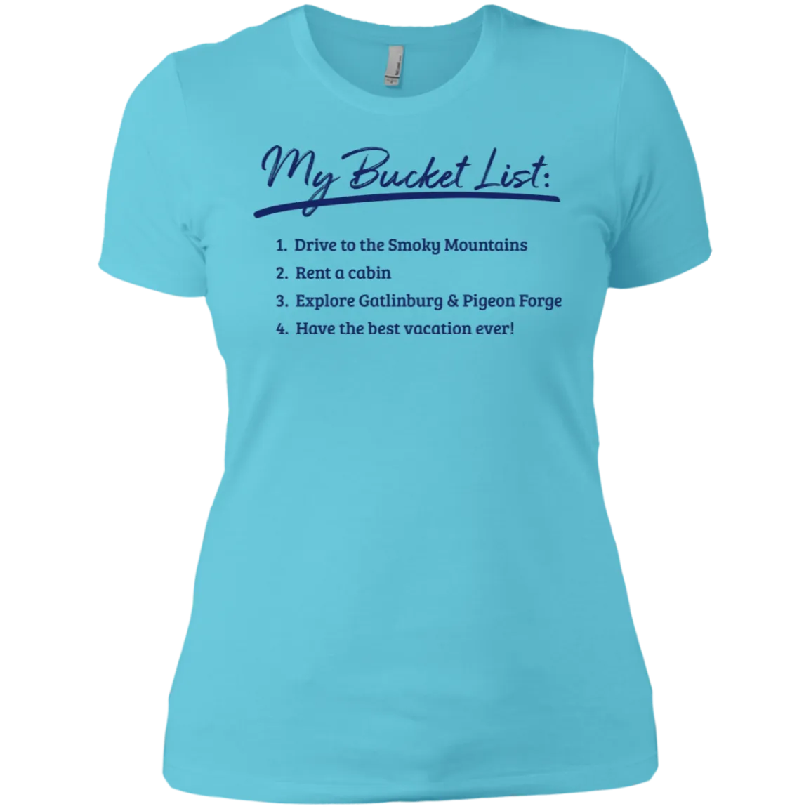 Smokies Bucket List - Women's Tee