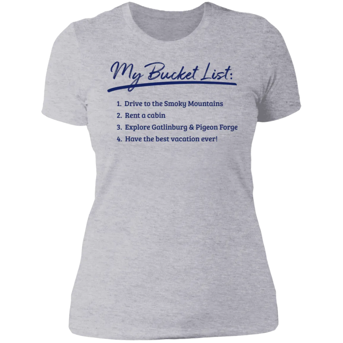 Smokies Bucket List - Women's Tee