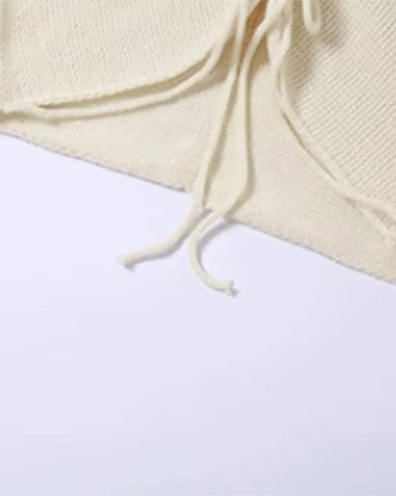 Somermis Halter Bandeau with Sleeves Top