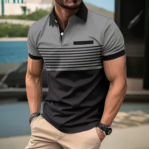 Sommer Leichtigkeit Herren Polo Shirt