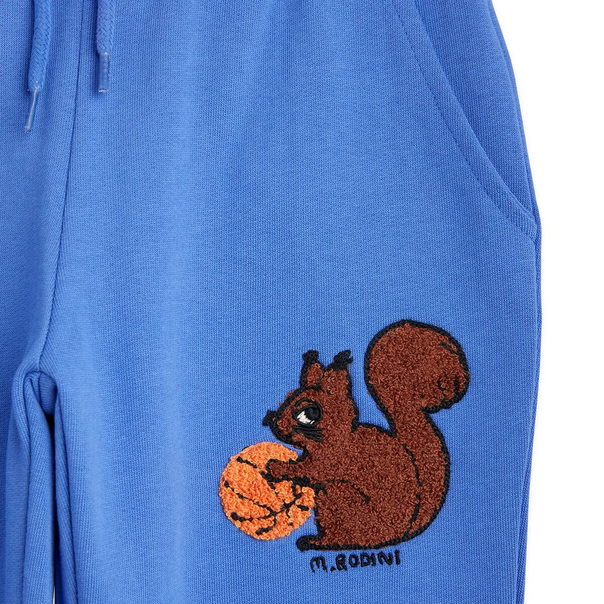 Squirrel Chenille Sweatpants Bestickt aus Bio Baumwolle