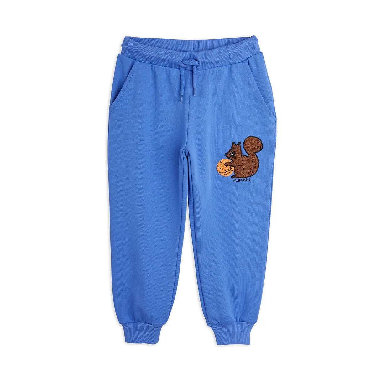 Squirrel Chenille Sweatpants Bestickt aus Bio Baumwolle