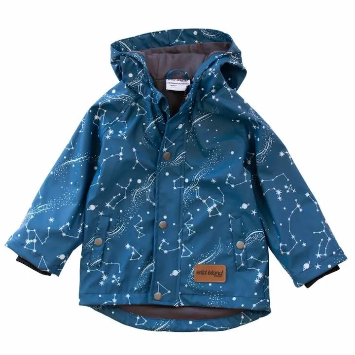 Storm Catcher Waterproof Kids Raincoat | Ocean Blue