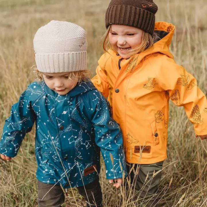 Storm Catcher Waterproof Kids Raincoat | Ocean Blue