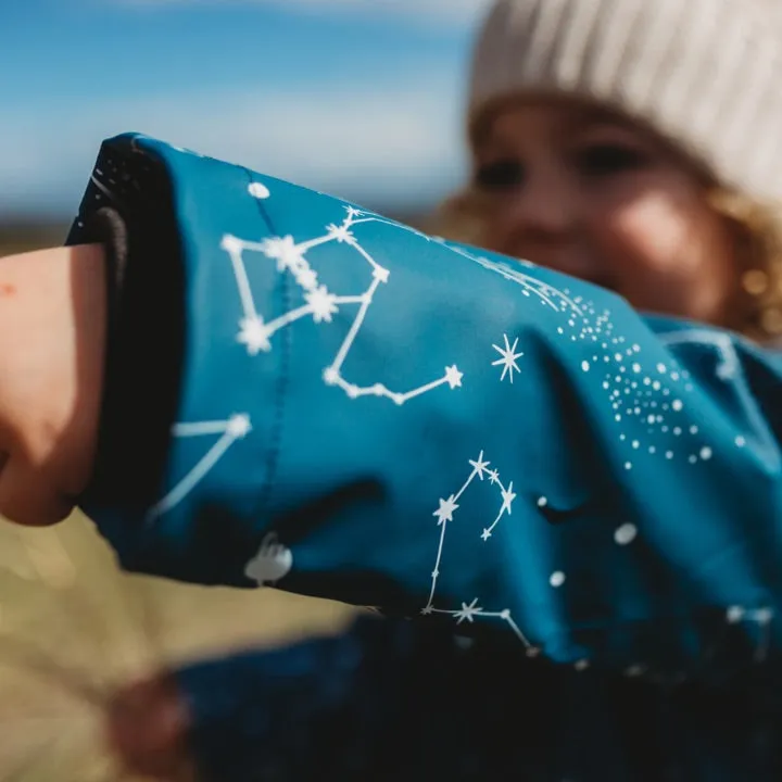 Storm Catcher Waterproof Kids Raincoat | Ocean Blue