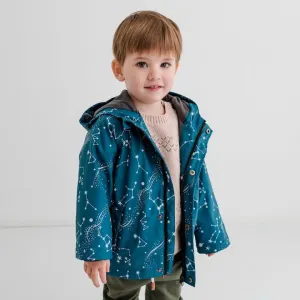 Storm Catcher Waterproof Kids Raincoat | Ocean Blue