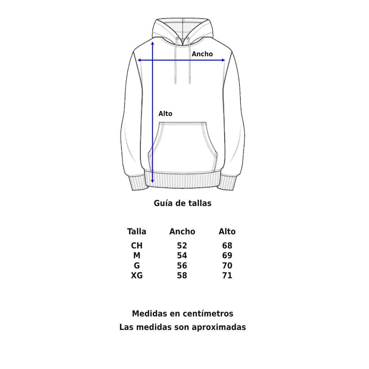 Sudadera Acción Poética Unisex No temo Te amo OD77019