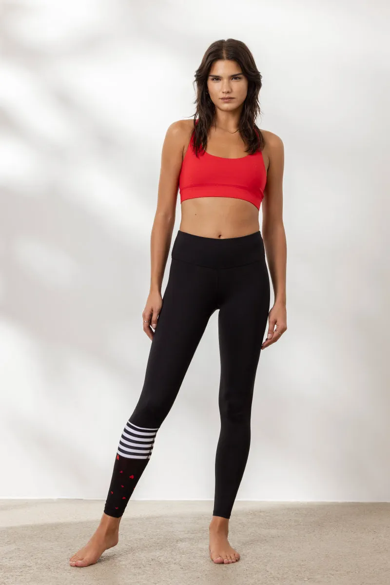 Surf Style Leggings Hearts